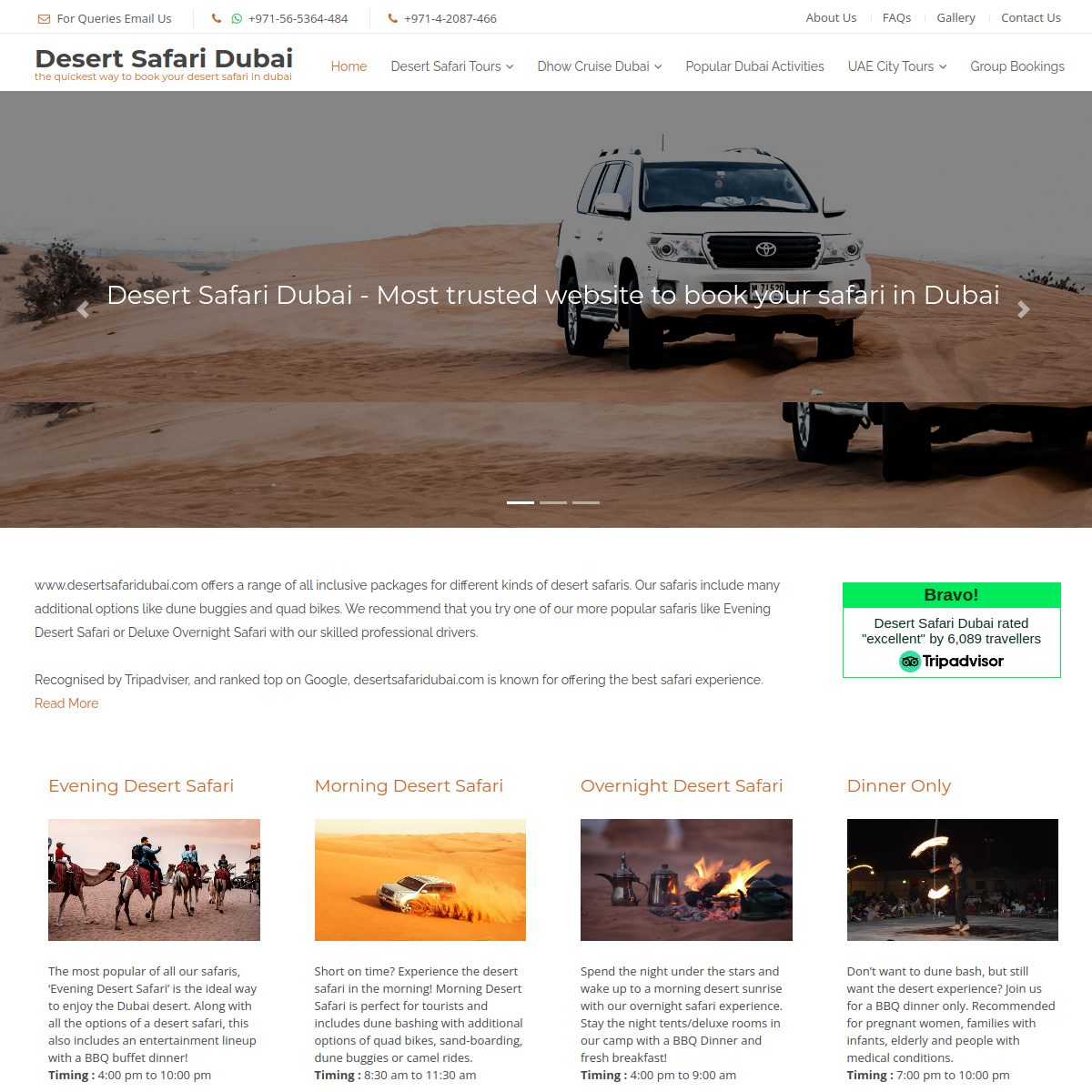 Desert Safari Dubai
