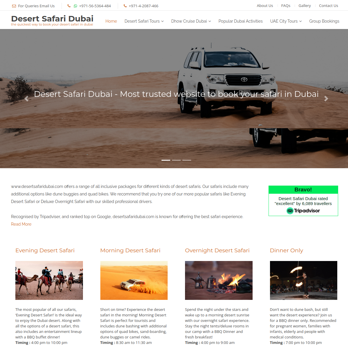 Desert Safari Dubai