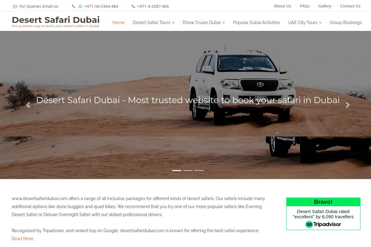Desert Safari Dubai screenshot
