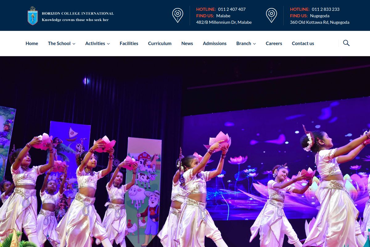 Horizon College International screenshot