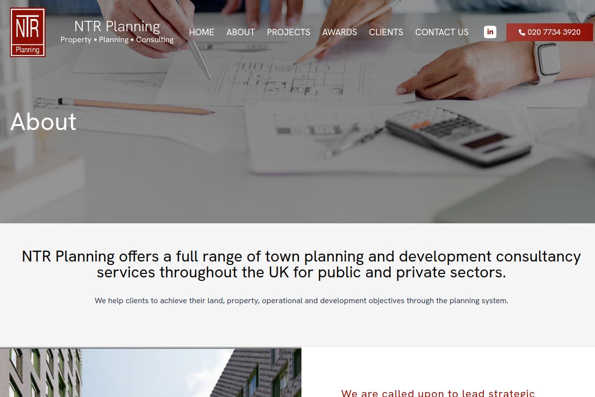 NTR Planning screenshot