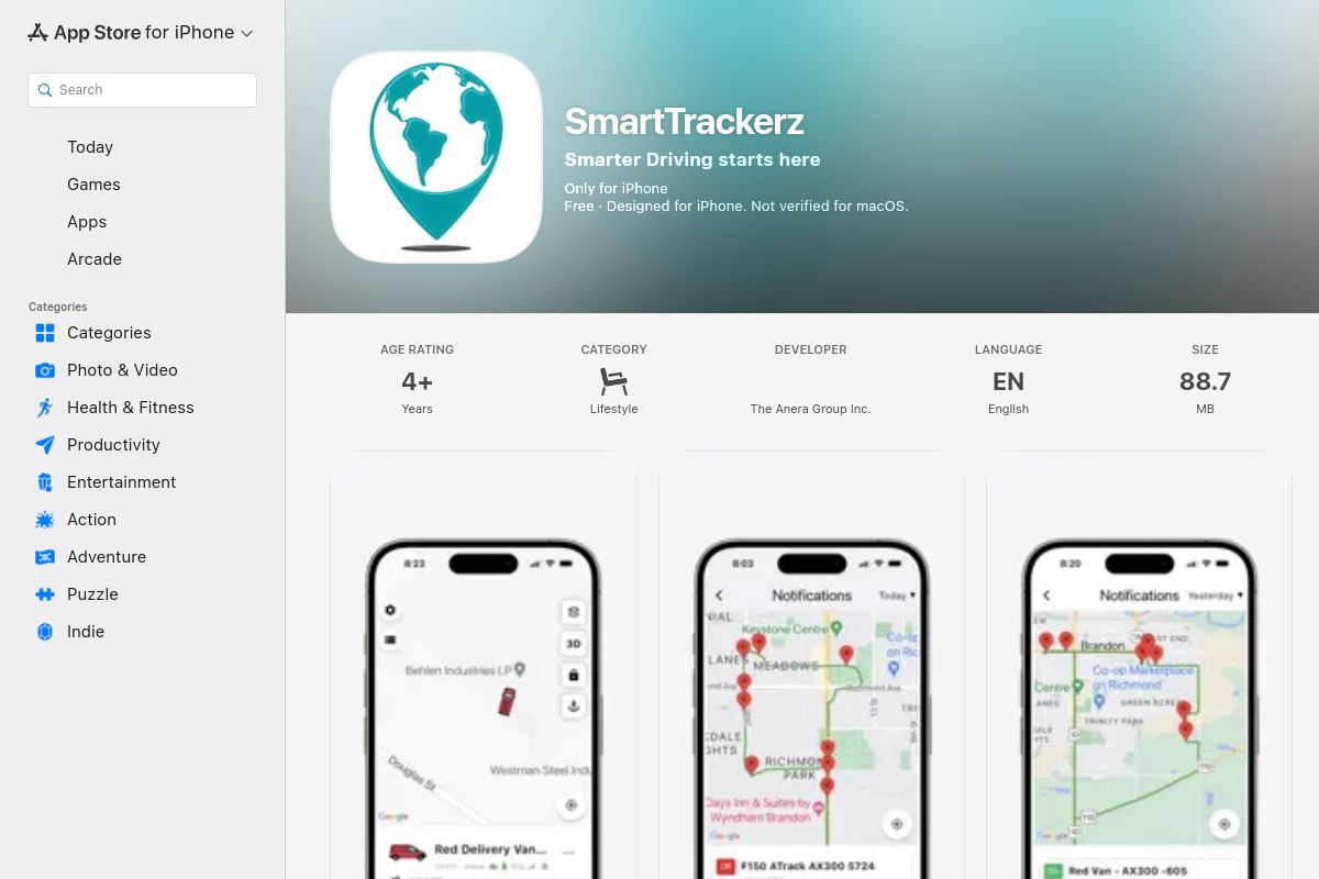 SmartTrackerz — Fleet Tracking App screenshot
