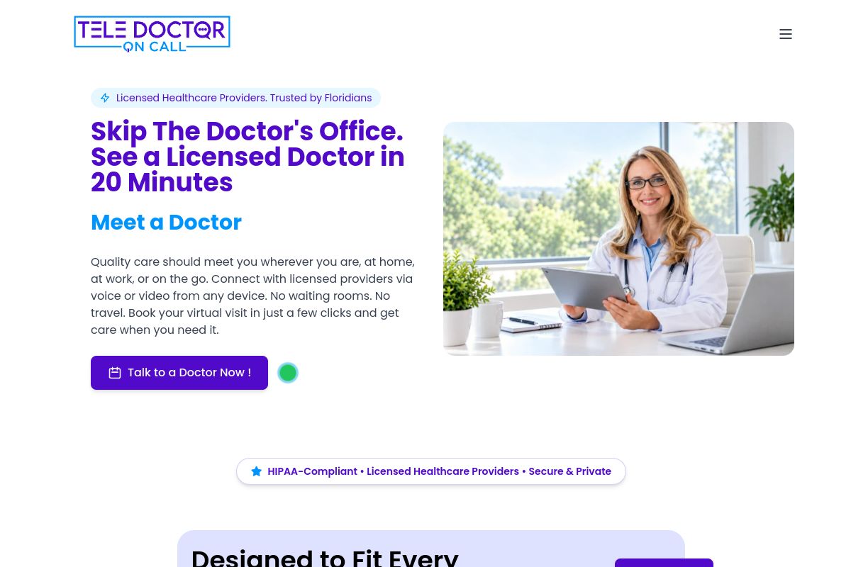 TeleDoctor On Call screenshot