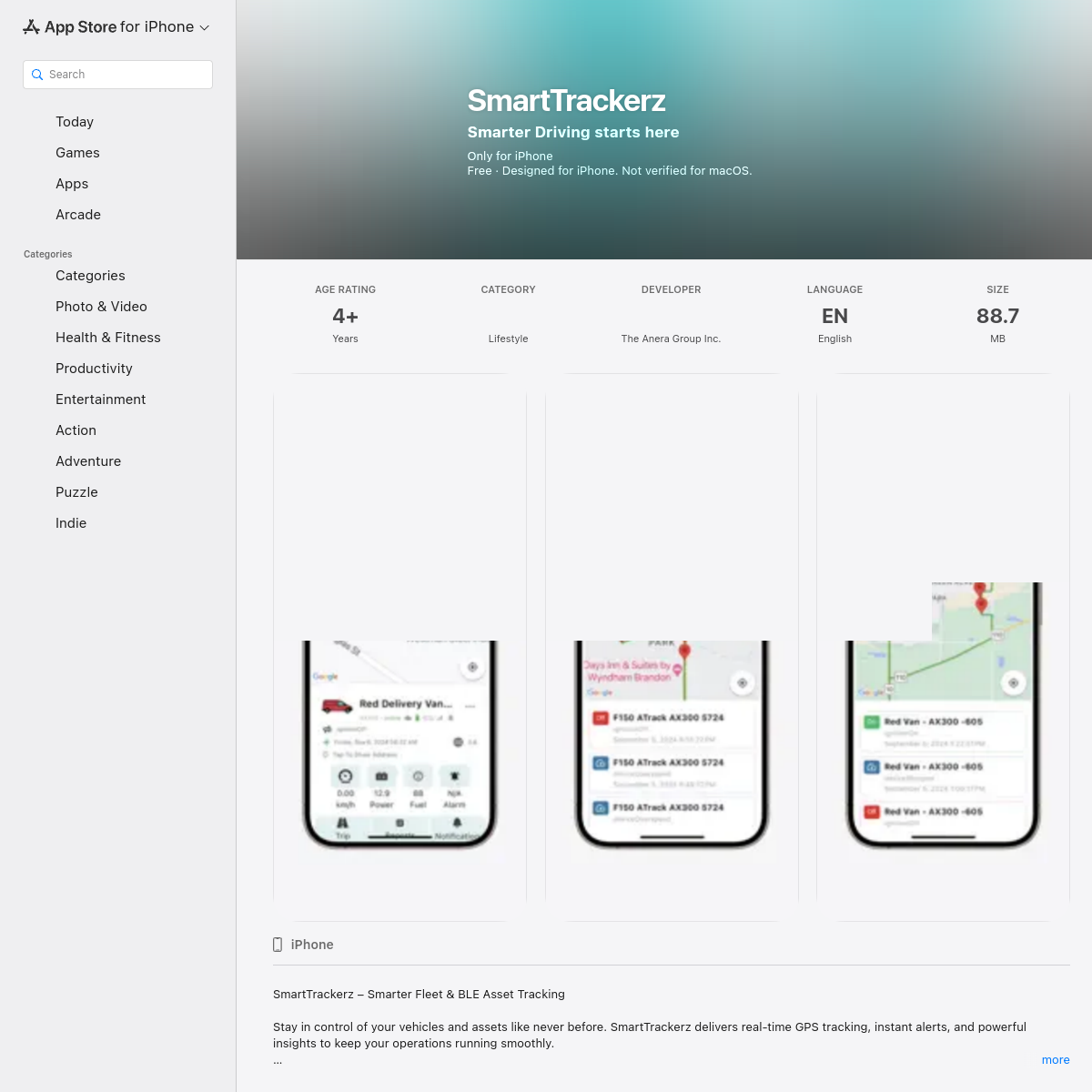 SmartTrackerz — Fleet Tracking App