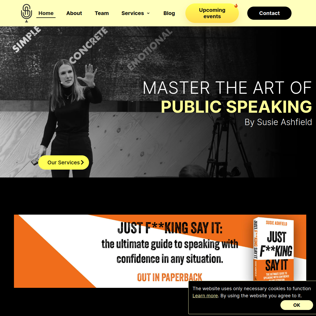 Susie Ashfield — Coaching Website