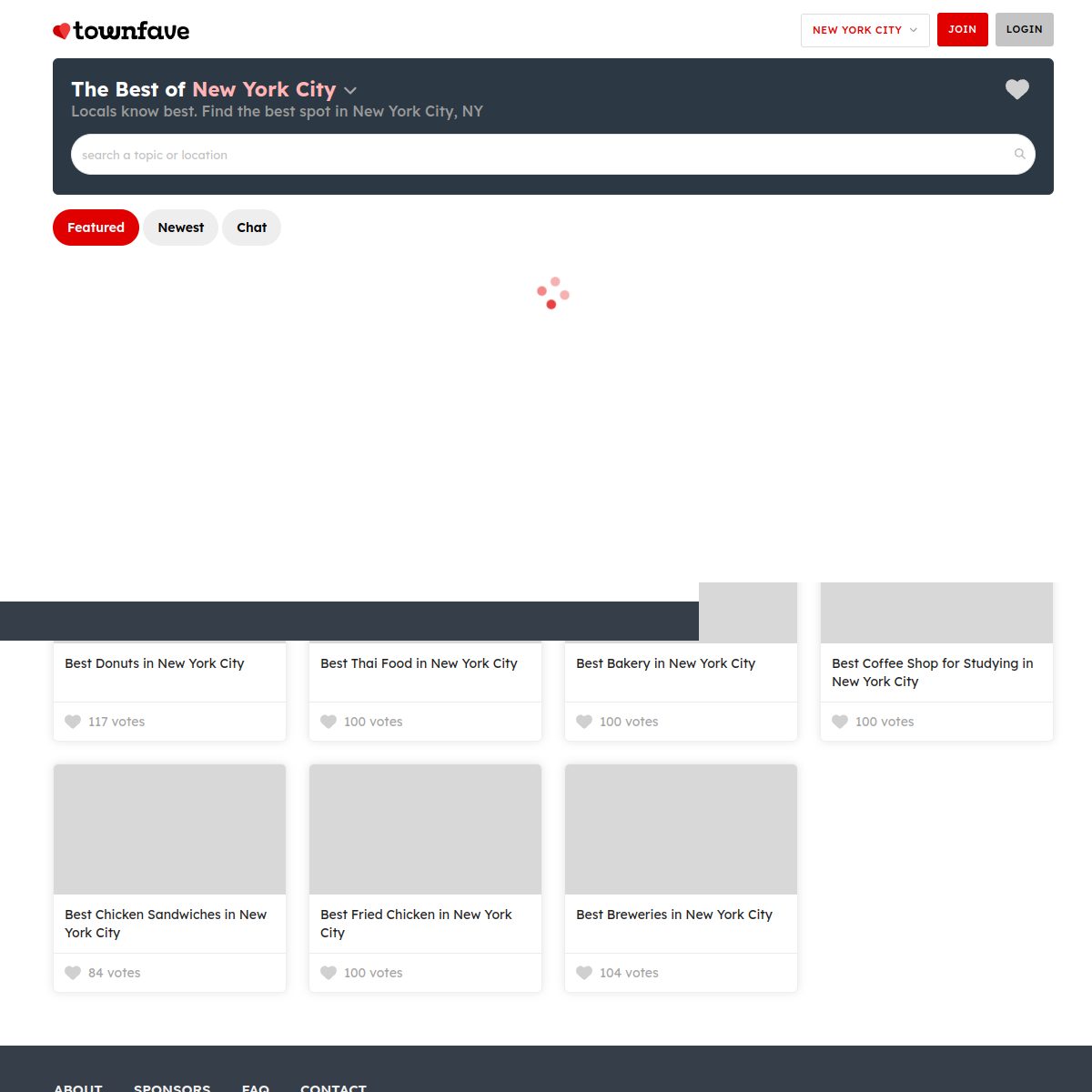 TownFave — Local Discovery Platform