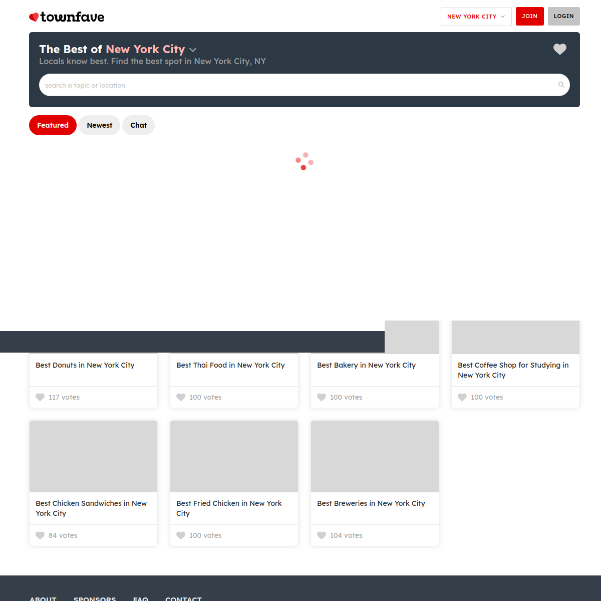 TownFave — Local Discovery Platform